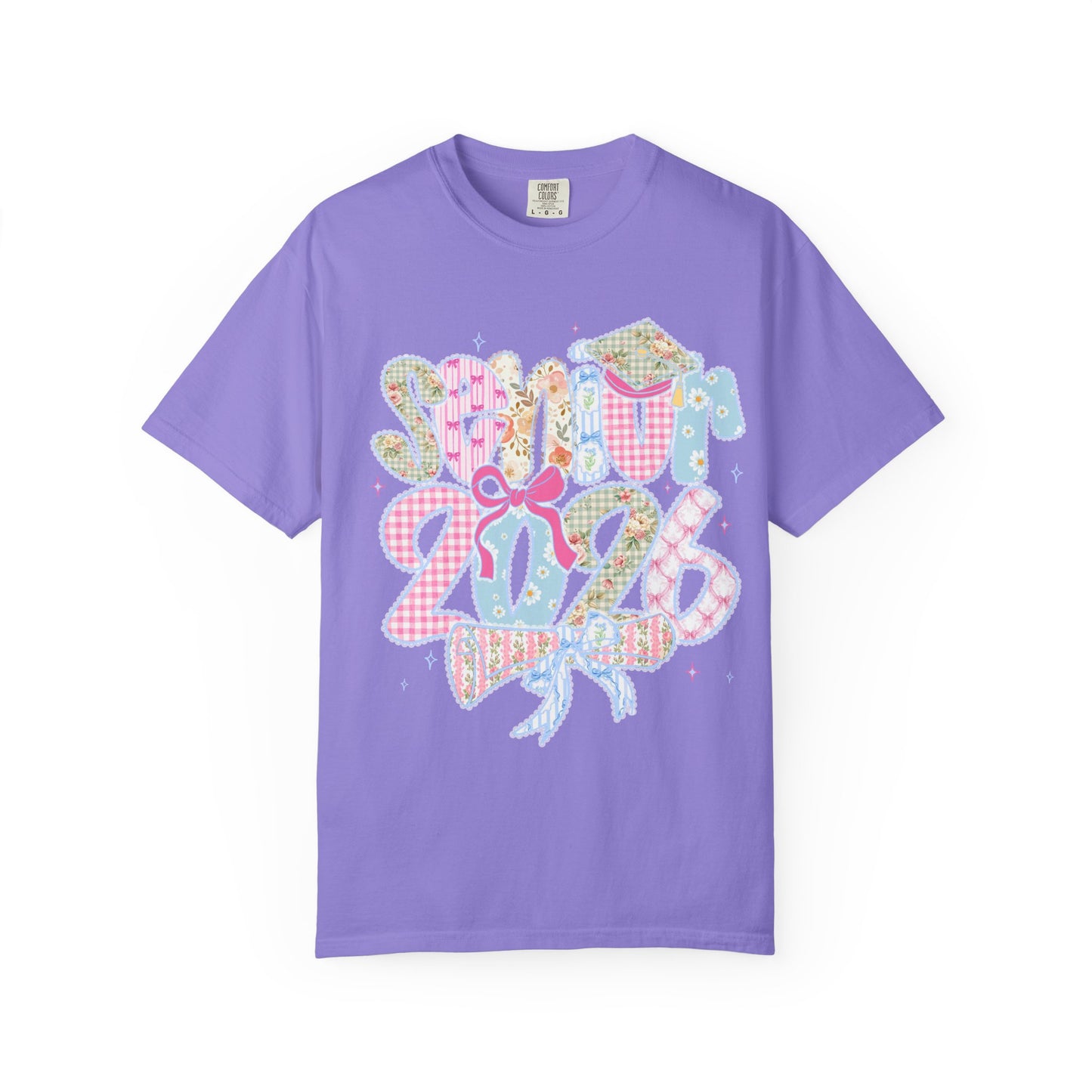 T-Shirt — 'Sweet Baby' Pastel Patchwork Nursery Tee