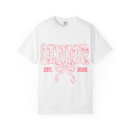 Senior Est. 2026 T-Shirt — Floral Design
