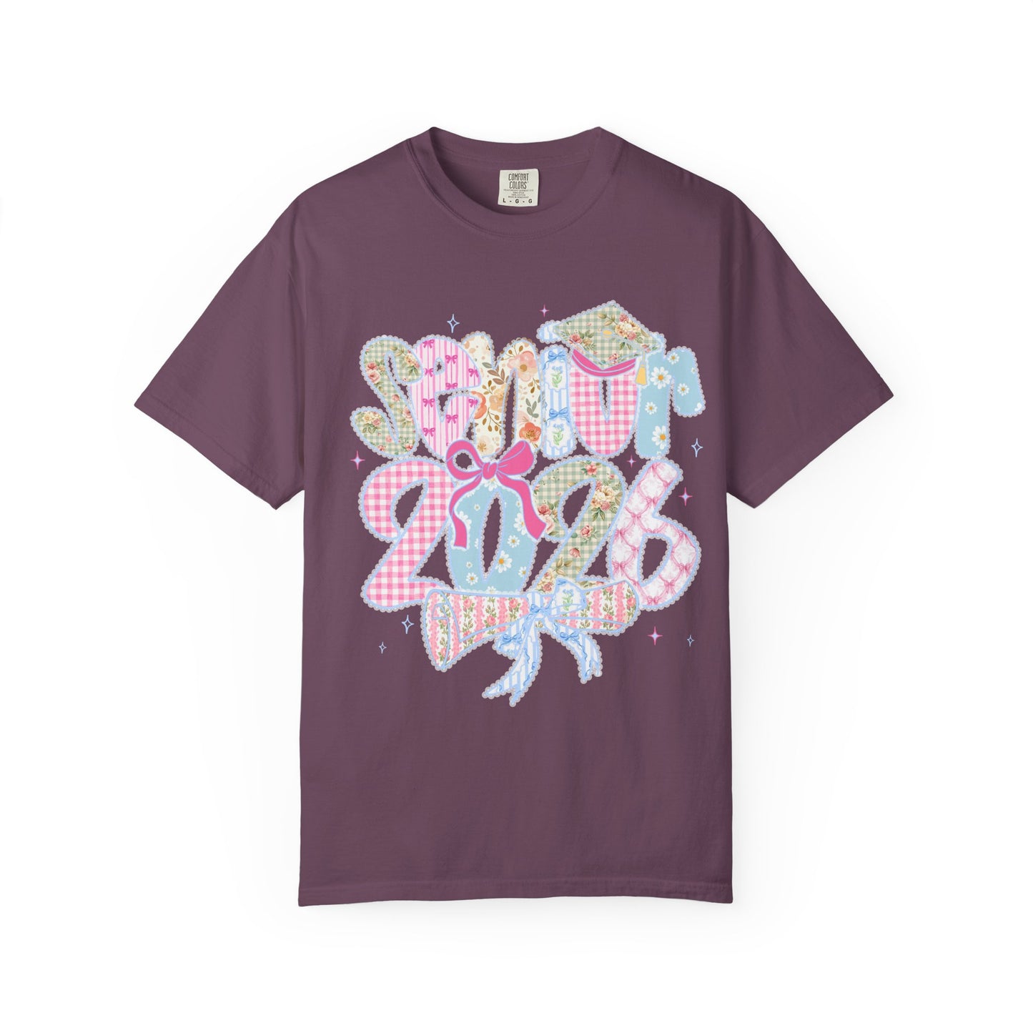 T-Shirt — 'Sweet Baby' Pastel Patchwork Nursery Tee