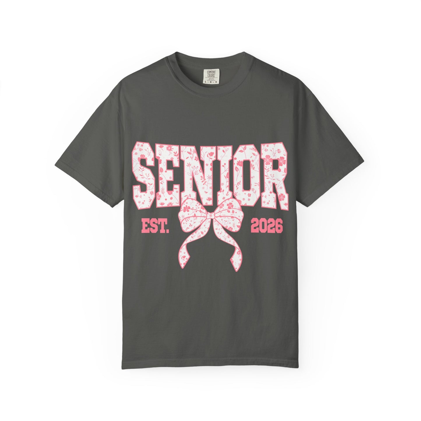 Senior Est. 2026 T-Shirt — Floral Design