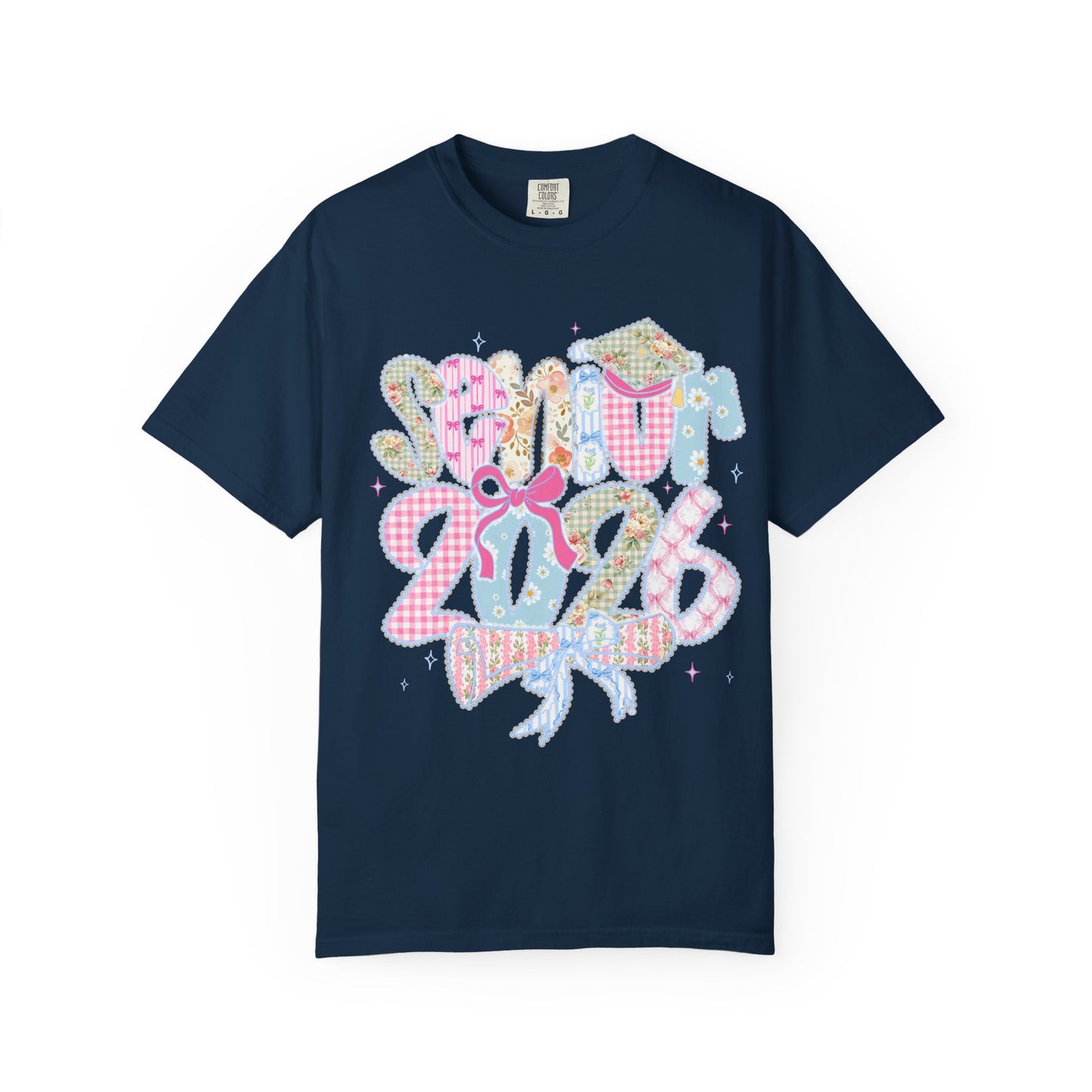 T-Shirt — 'Sweet Baby' Pastel Patchwork Nursery Tee