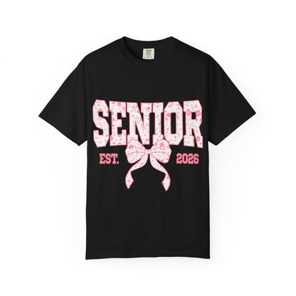 Senior Est. 2026 T-Shirt — Floral Design