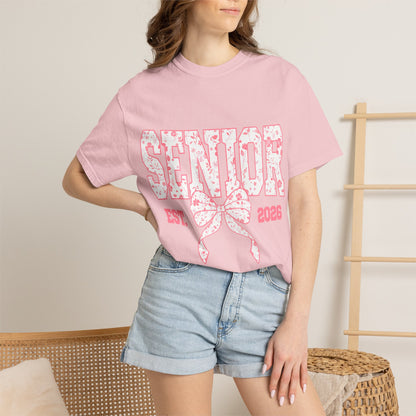 Senior Est. 2026 T-Shirt — Floral Design