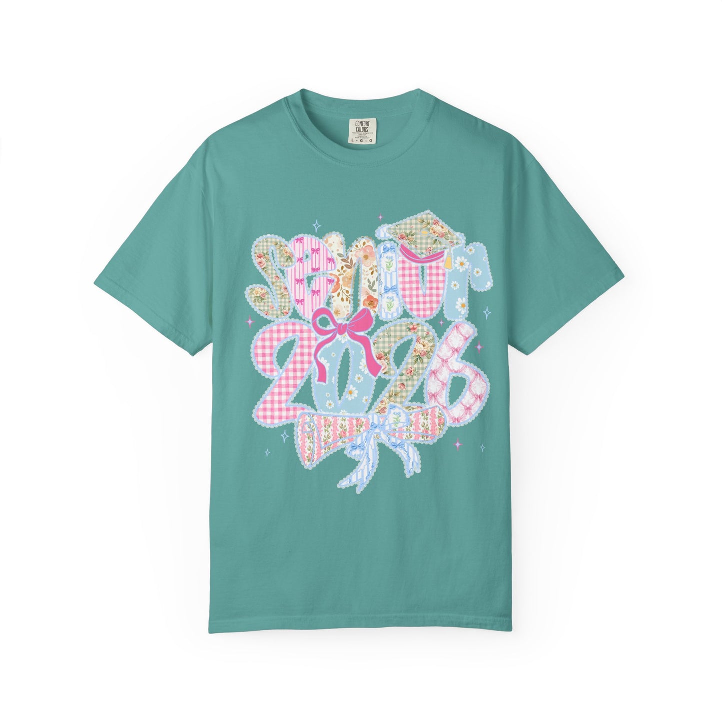 T-Shirt — 'Sweet Baby' Pastel Patchwork Nursery Tee