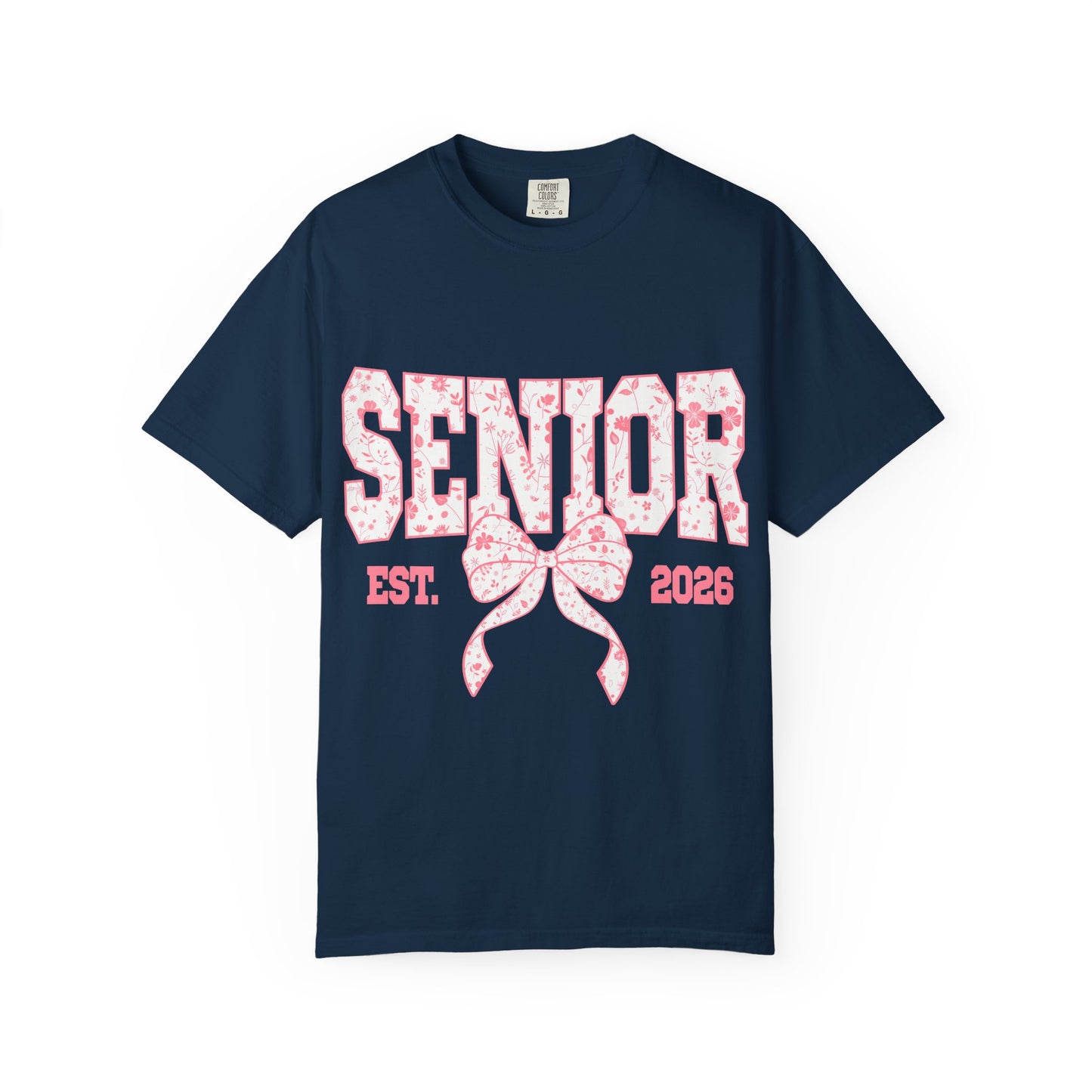 Senior Est. 2026 T-Shirt — Floral Design